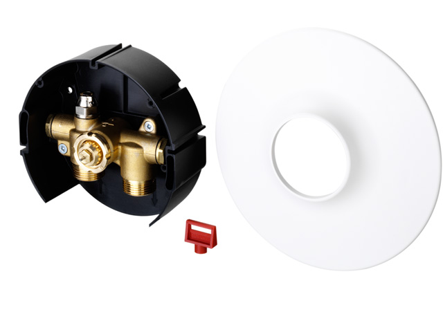Danfoss Return temperature limiter type FHV-R with wall enclosure box for sensor type RA 2000 mit runder Abdeckung  003L1001