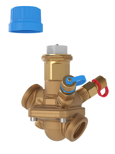Danfoss automatisches Kombiventil AB-QM 20 mit Messnippeln 1 A 180-900 l/h 003Z1213 3x lieferbar