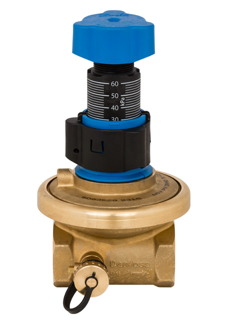 Danfoss Differential pressure balancing valve ASV-PV25 setting range, Rp 1, setting 0,2-0,6 bar 003Z5543