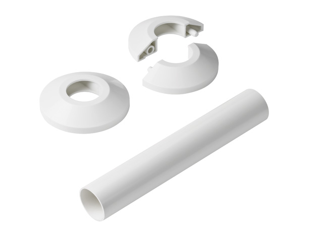 Danfoss Wall rosettes for standard connection RAL 9016 013G3132