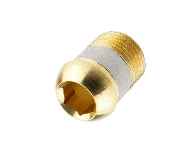 Danfoss R 3/8 Tailpiece for RA RAV(L) FJV RLV AVDO VMT nickel plated 013G3181