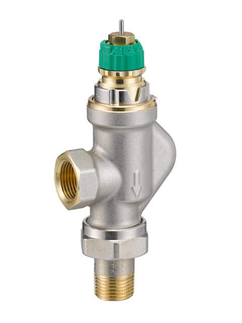 Danfoss Dynamic Valve RA-DV 10 pressure independent, R 3/8, Axial, nickel plated 013G7709