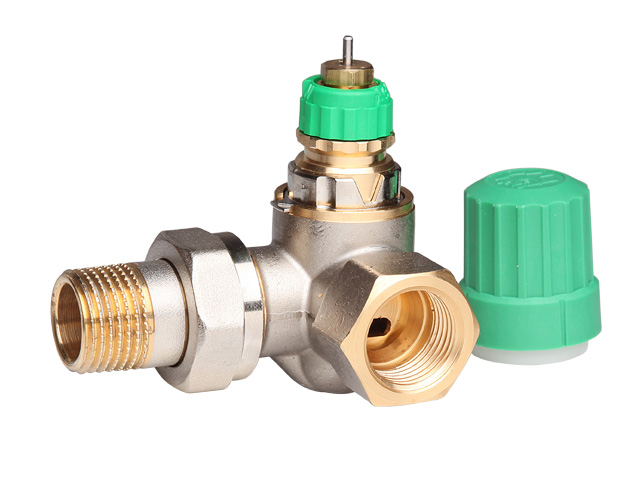 Danfoss Dynamic Valve RA-DV 15 druckunabhängig, R 1/2, WE re,vernickelt 013G7719