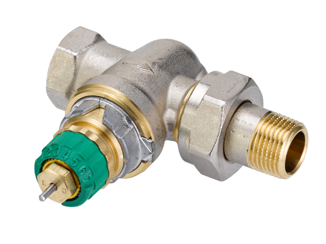 Danfoss Dynamic Valve RA-DV 10 druckunabhängi R 3/8 Durchgang vernickelt 013G7722