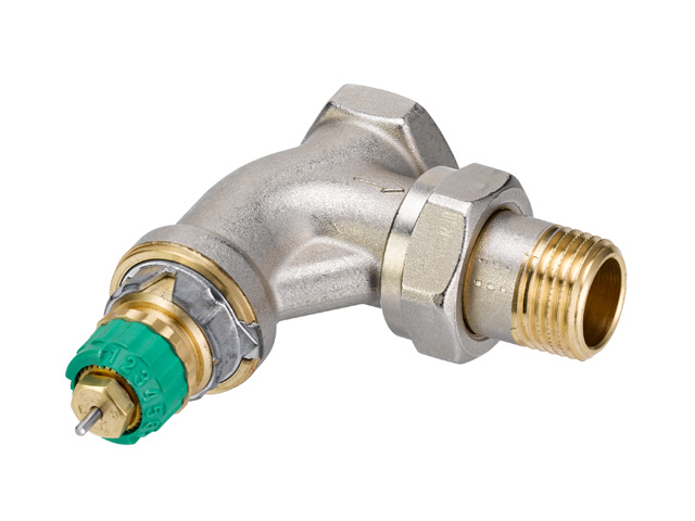 Danfoss Dynamic Valve RA-DV 15 druckunabhängi R 1/2 Eck vernickelt 013G7723