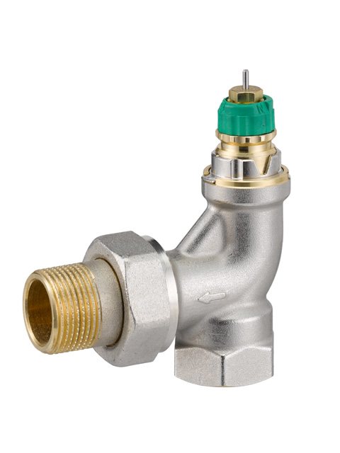 Danfoss Dynamic Valve RA-DV 20 pressure independent, R 3/4, angle, nickel plated 013G7725