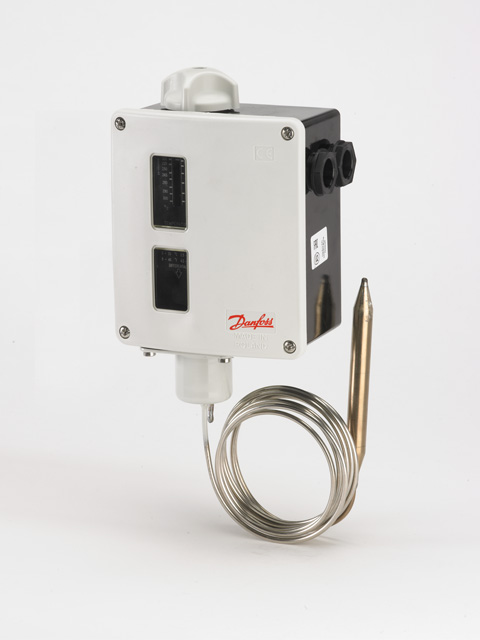 Danfoss Thermostat RT 124 200 - 300 C Kap. Laenge 2 m 017-522766