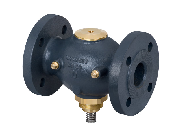 Danfoss 2-way valve VGUF DN32 Kvs 12,5, PN 25, GGG-40.3, flange 065B0797