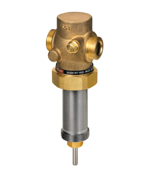 Danfoss 2-way valve VGS DN15 Kvs 1,6, PN 25, RG-5, AG 065B0787
