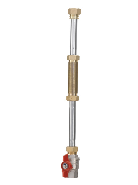 Danfoss Connection KW from top, KWZ-fitting piece 3/4" x 110mm 144B2420