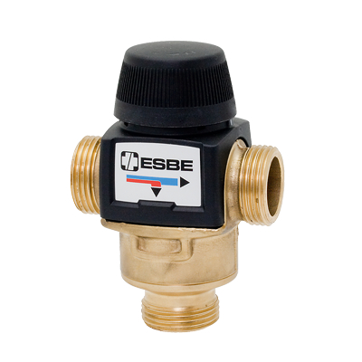 ESBE thermisches Zonenventil VTD582 40-52 Grad, Kvs2.8, G 1 31580100