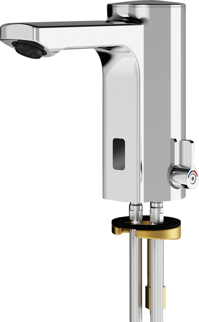 KWC Franke 5E-Mix pillar mixer DN 15 for sanitary facilities, opto-electronically controlled  2030027923