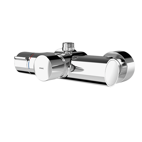 KWC Franke Wandbatterie, F5, hydr., Thermostat, für Bogen/Duschrohr 2030032978