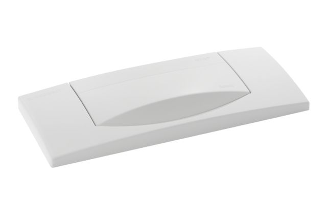 Geberit Betaetigungsplatte  300 T weiss alpin zu  Unter Putz -Spuelkasten 115333111