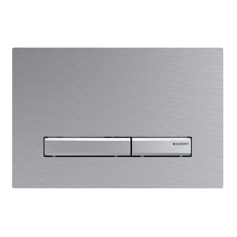 Geberit Geberit Betätigungsplatte Sigma50 für 2-Mengen-Spülung Chrom gebürstet 115788GH2