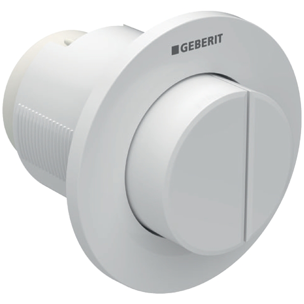 Geberit Fernbetätigung Typ 01 pneumatisch für 2-Mengen-Sp., UP-Drücker vorragend 116044111