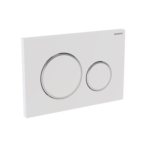Geberit Geberit BetPl. Sigma20 für 2-Mengen-Sp. weiß matt 115882JT1