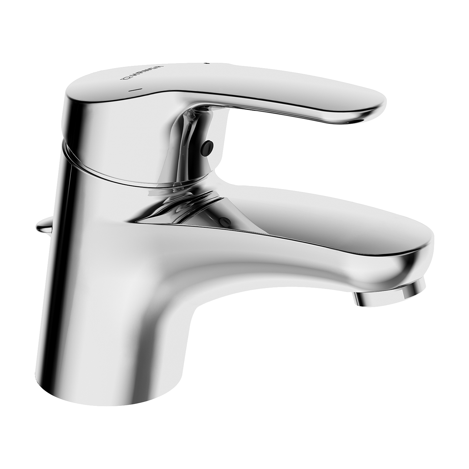 Hansa  One-hole single-Lever basin mixer Hansa mix XS, chrome-plated 01102283