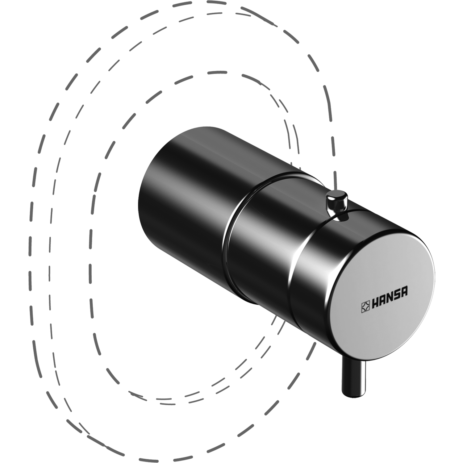Hansa Umbausatz Einhebelmischer in Thermostat fuer Unterputz Koerper Hansa Umbausatz 08220100
