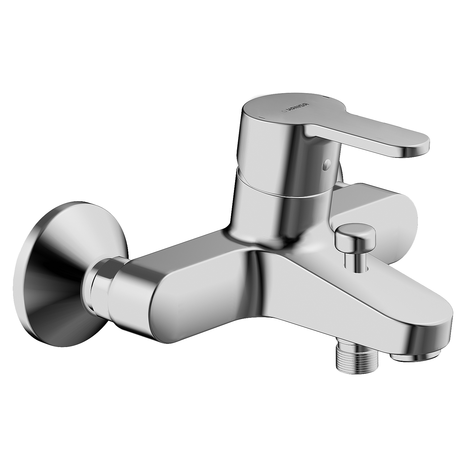 Hansa  Single-Lever bath mixer exposed installation 49442103