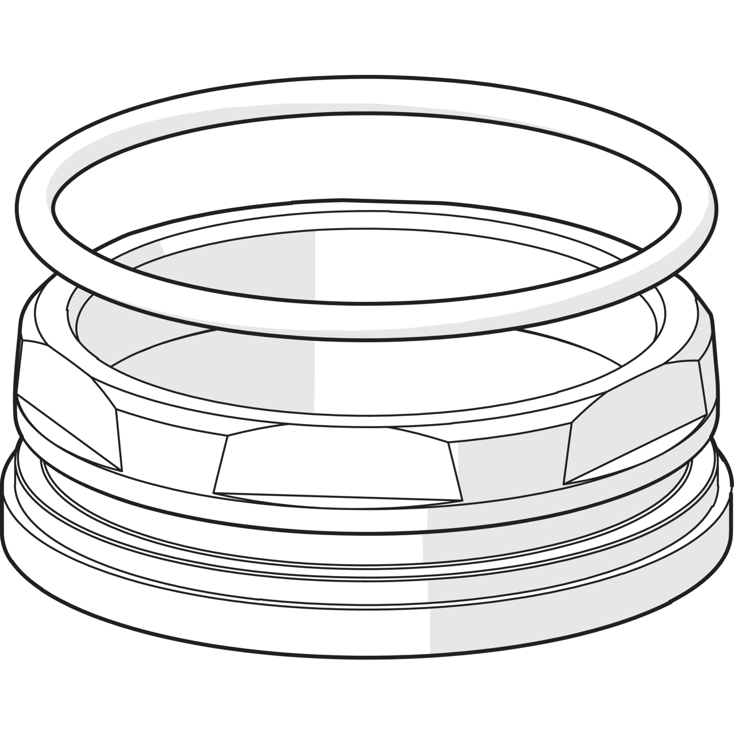Hansa  Ring Screw M50x1 Sw45 59904775