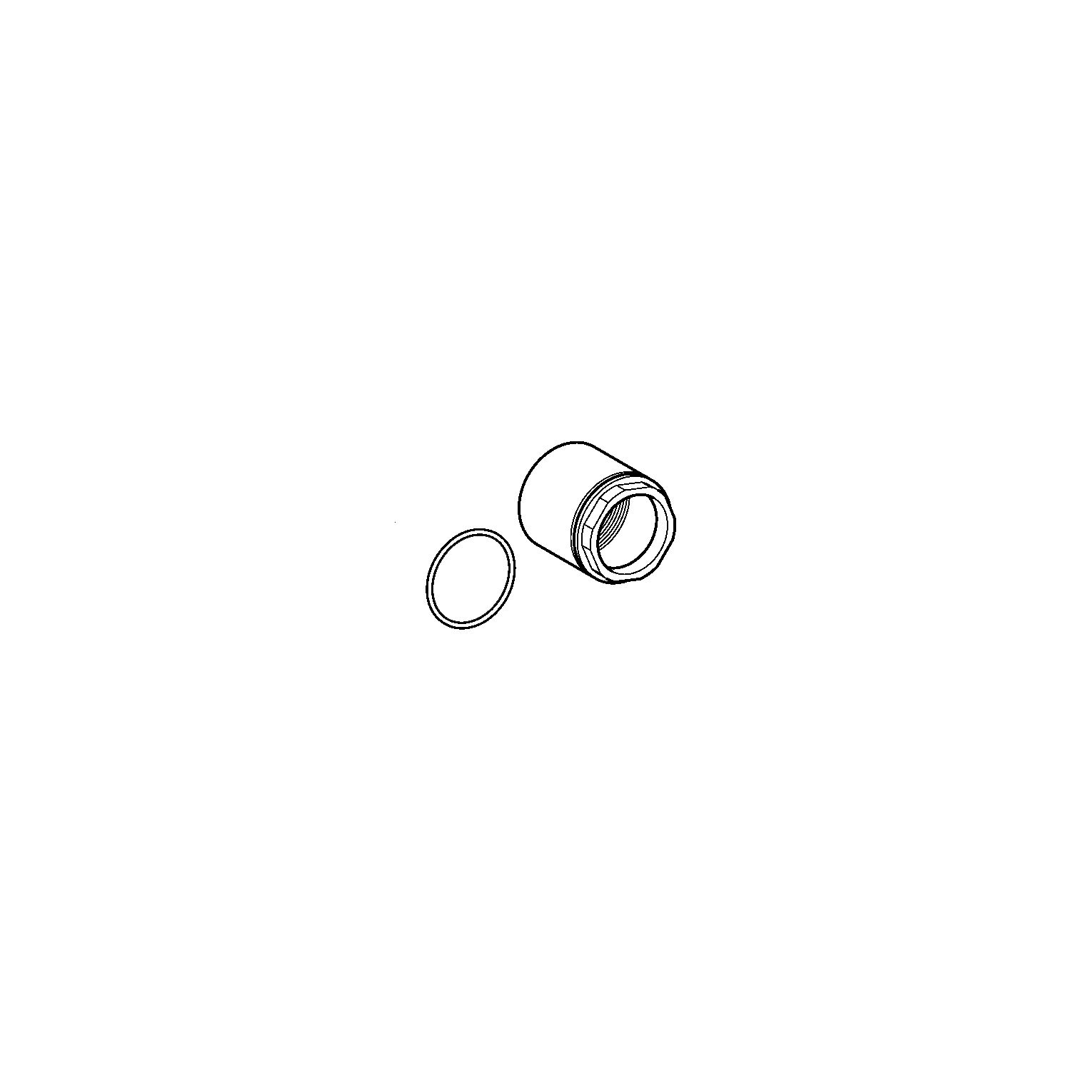 Hansa Ringmutter Vario M52x1 SW45  59911513