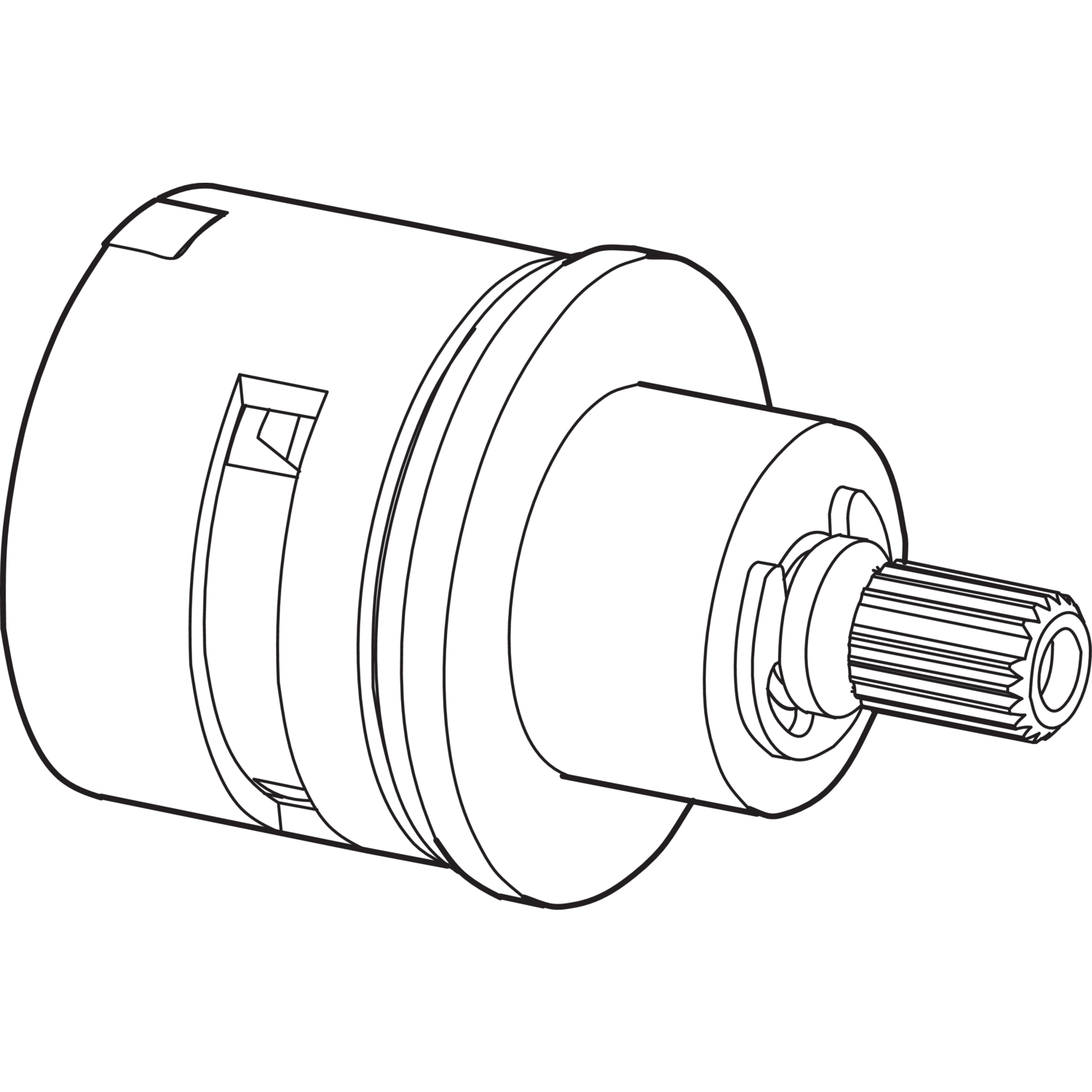 Hansa  Conversion  inset with Shut-off 59913468