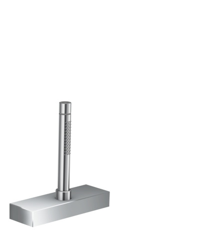 Hansgrohe Wannenrandset Axor Edge mit sBox und Handbrause chrom 46470000
