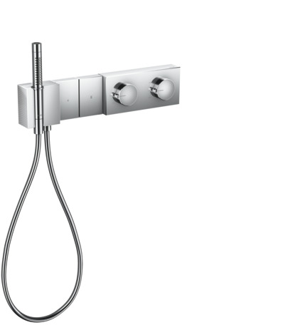 Hansgrohe Thermostatmodul Unterputz Select Axor Edge F-Set 2 Verbr.Diamantschliff chrom 46701000