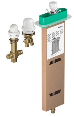 Hansgrohe 3-Loch Wannenarmatur Grundkörper Axor für Wannenrandmontage sBox 15487180