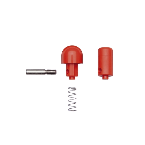 Hansgrohe Push button red f Thermostat handle Axor Carlton chrome 97212000