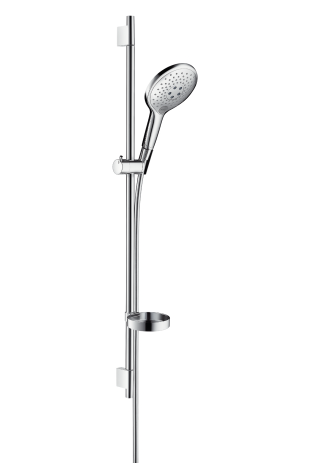 Hansgrohe Raindance Select S 150 3jet Handbrause Unica S Puro Brausestange 0,90 m Set chrom 27803000
