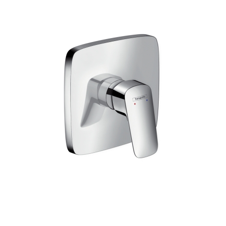 Hansgrohe Single lever shower mixer f concealed install. Logis set chrome 71605000