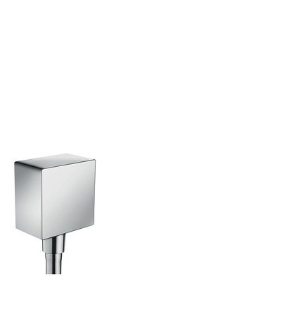 Hansgrohe Schlauchanschluss DN15 Fixfit Square Axor mit Rückflussverhinderer chrom 36732000