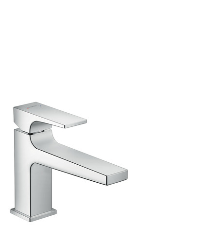 Hansgrohe Waschtischmischer 100 Metropol chrom langer Auslauf Push-Open Ablaufgarnitur 32502000