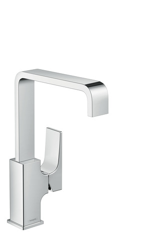 Hansgrohe Waschtischmischer 230 Metropol chrom Schwenkauslauf mit Push-Open Ablaufg. 32511000
