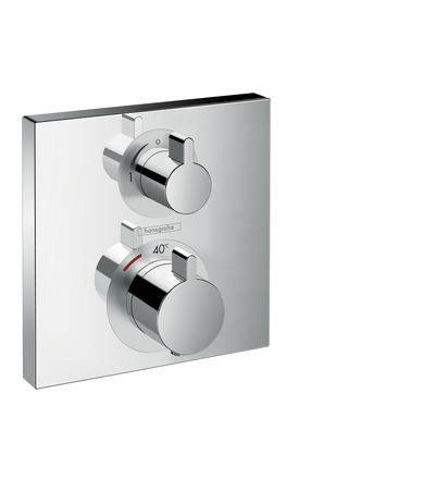 Hansgrohe Thermostat Unterputz Ecostat Square Fertigset 1 Verbraucher chrom 15712000