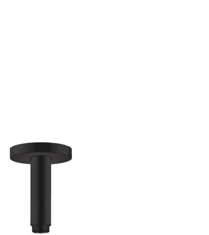 Hansgrohe Decken-Anschlussstück S DN15 100mm mattschwarz 27393670