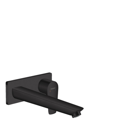 Hansgrohe 2-Loch Waschtischmischer Unterputz Talis E F-Set mattschwarz langer Auslauf 71734670
