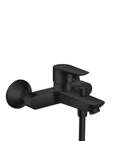 Hansgrohe Wannenmischer Aufputz Talis E mattschwarz 71740670