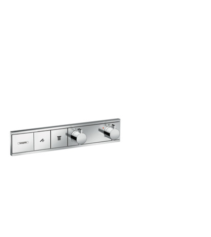Hansgrohe Thermostat Unterputz RainSelect Fertigset 2 Verbraucher verchromt 15380000