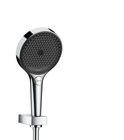 Hansgrohe Brausenset Rainfinity 130 3jet Porter chrom mit 1250mm Brauseschlauch 26852000
