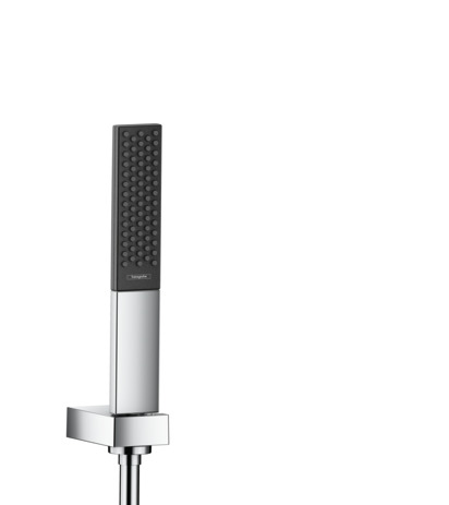 Hansgrohe Brausenset Rainfinity 100 1jet Porter chrom mit 1600mm Brauseschlauch 26856000