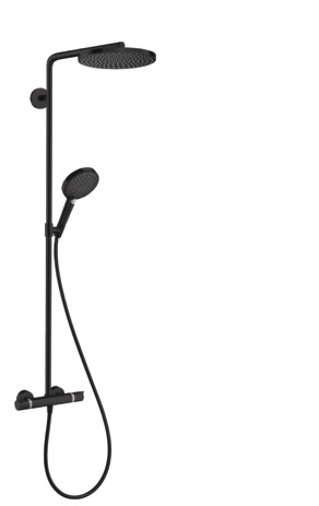 Hansgrohe Showerpipe Raindance Select S 240 1jet PowderRain mattschwarz 27633670