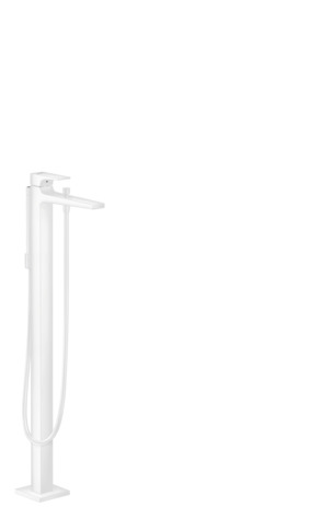 Hansgrohe Wannenmischer Metropol Fertigset zur Bodenmontage mattweiss 32532700