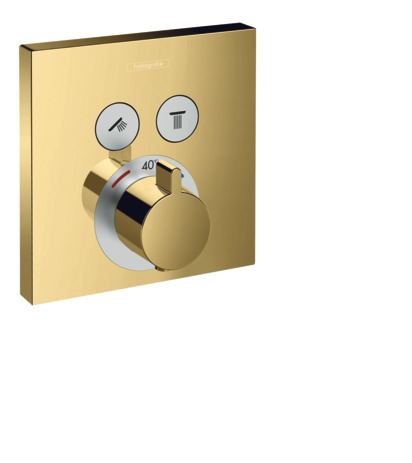 Hansgrohe Thermostat Unterputz ShowerSelect Fertigset 2 Verbraucher PGO 15763990