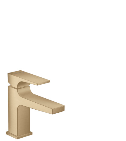 Hansgrohe Waschtischmischer 100 Metropol BBR kurzer Auslauf mit Push-Open Ablaufg. 32500140