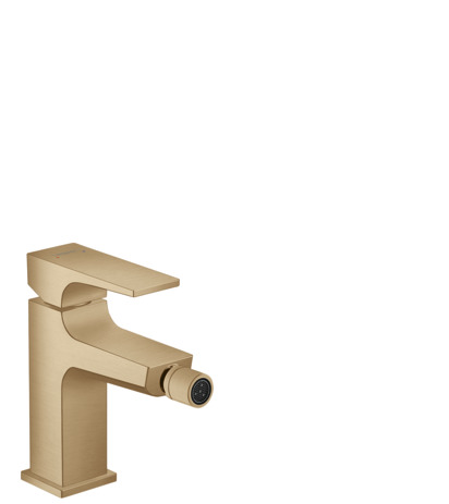 Hansgrohe Bidetmischer Metropol BBR mit Push-Open Ablaufgarnitur 32520140