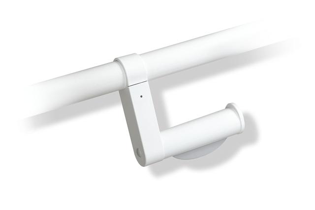 Hewi WC-Papierhalter, nachrüstbar, für Stangensystem d:33mm rubinrot 950.50.01290 33 950500129033