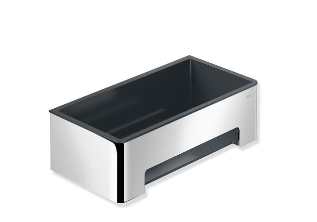 Hewi Duschkorb gerade, chrom anthrazitgrau 900.03.00140 92 900030014092